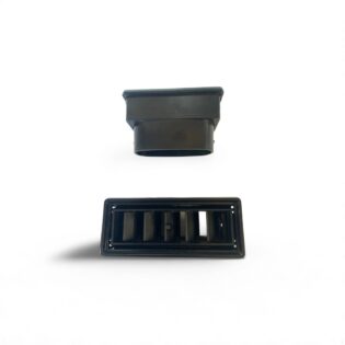 Rectangle in-dash vent  1-3/8" x 3-1/2"  2.5" Hose