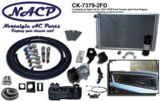 1973 - 1979 F-Series Truck Heat A/C & Defrost