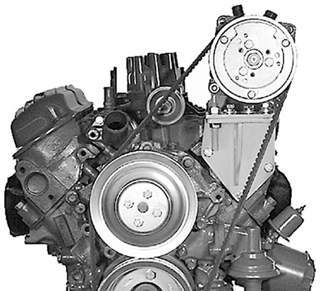 Universal Small Block Ford 289, 302, 351W Compressor Mount Driver Side