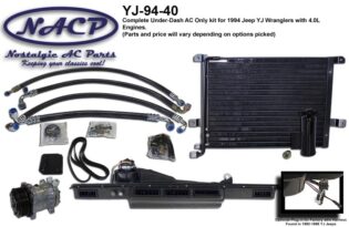 1994 Jeep YJ Wrangler AC Kit 4.0L Engine