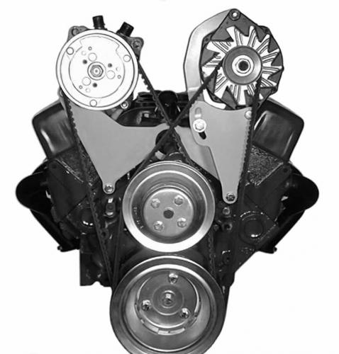 201L SBC Long Water Pump High Alternator Mount