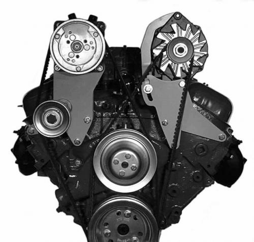 204L BBC Short Pump High Alternator Mount