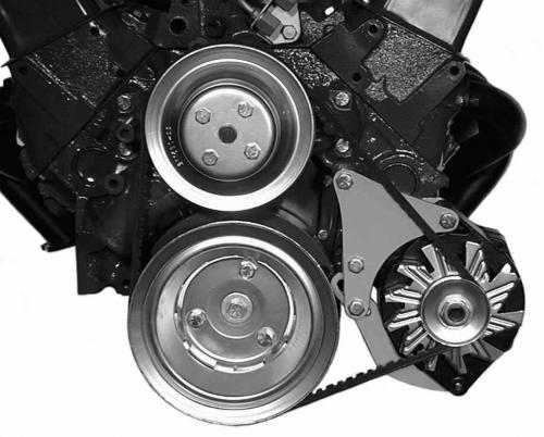 214L SBC Long Pump Low Engine Alternator Mount