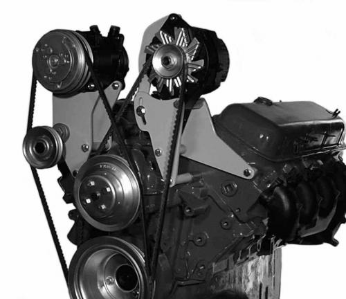 216L BBC Long Water Pump High Alt Mount