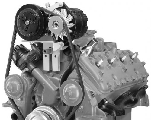 Flathead A/C Alternator Late Narrow Belt