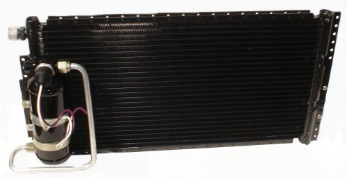 MGB Condenser with Drier, Brackets & Binary