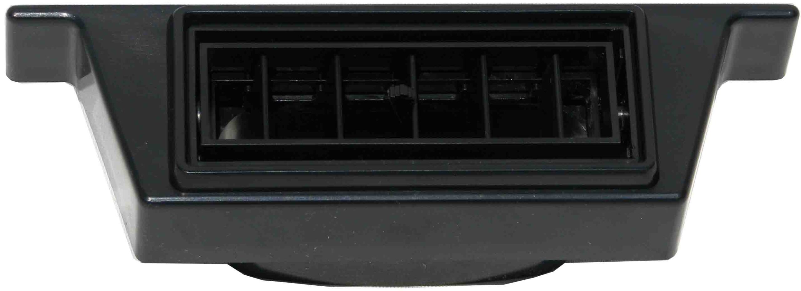Rectangle Underdash Vent Short Black