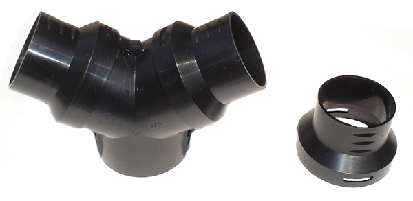 2.5 inch to 2 inch Duct Hose Adapter