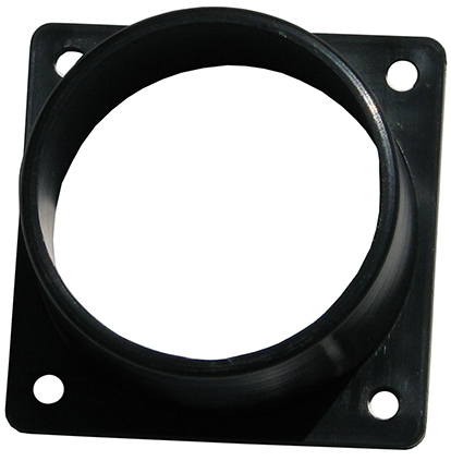 2.5" Hose Adapter w/ Mounting Flange