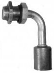 # 10 Single 90 Degree A/C Bulkhead Fitting