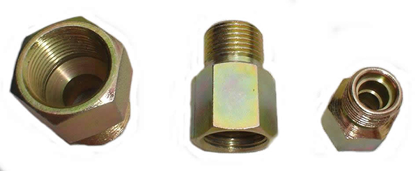 #6 Flare To O-ring Fitting Adapter