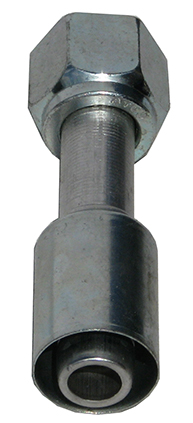 Crimpable Straight Heater Fitting