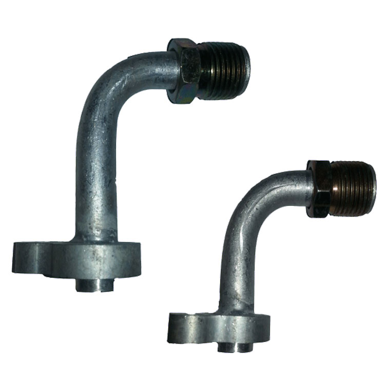 7176 SD7B10 Sanden Compressor fittings 90 degree