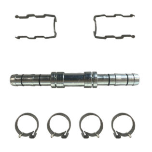 #8 Straight Splicer E-Z Clip Hose Connector
