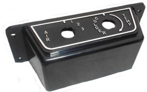 Underdash Control Panel Mounting Tray