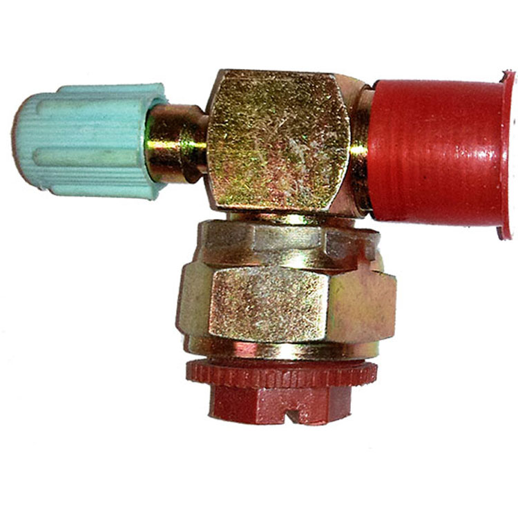 Rotalock Suction Fitting with R-134a Port