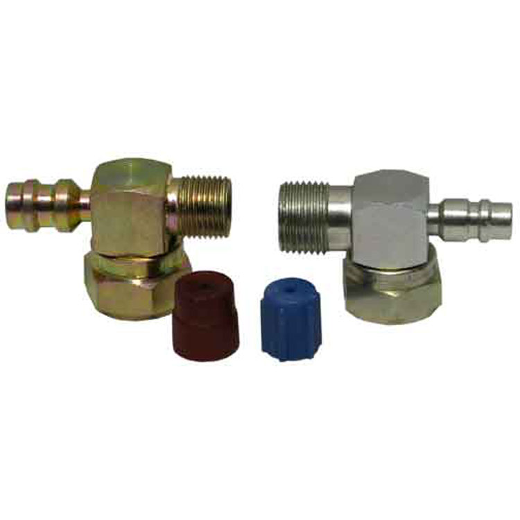 Tube-O Suction & Discharge Fittings with R-134a Port