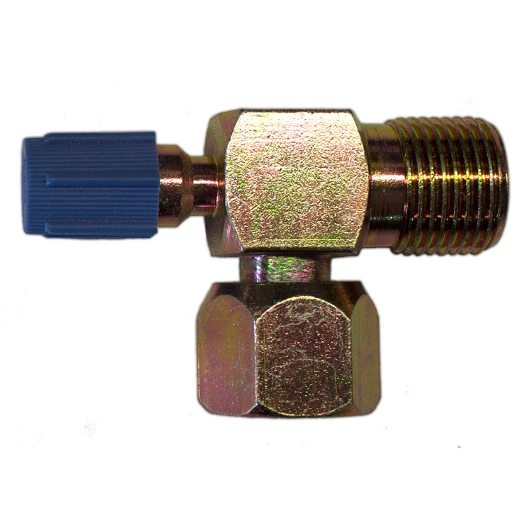 # 10 90 Degree O-ring Suction Fitting R-134a Low Side Port